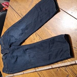 DEMOCRACY Jeans Womens 8 BLUE Dark Wash AB TECHNOLOGY DENIM Preowned Used